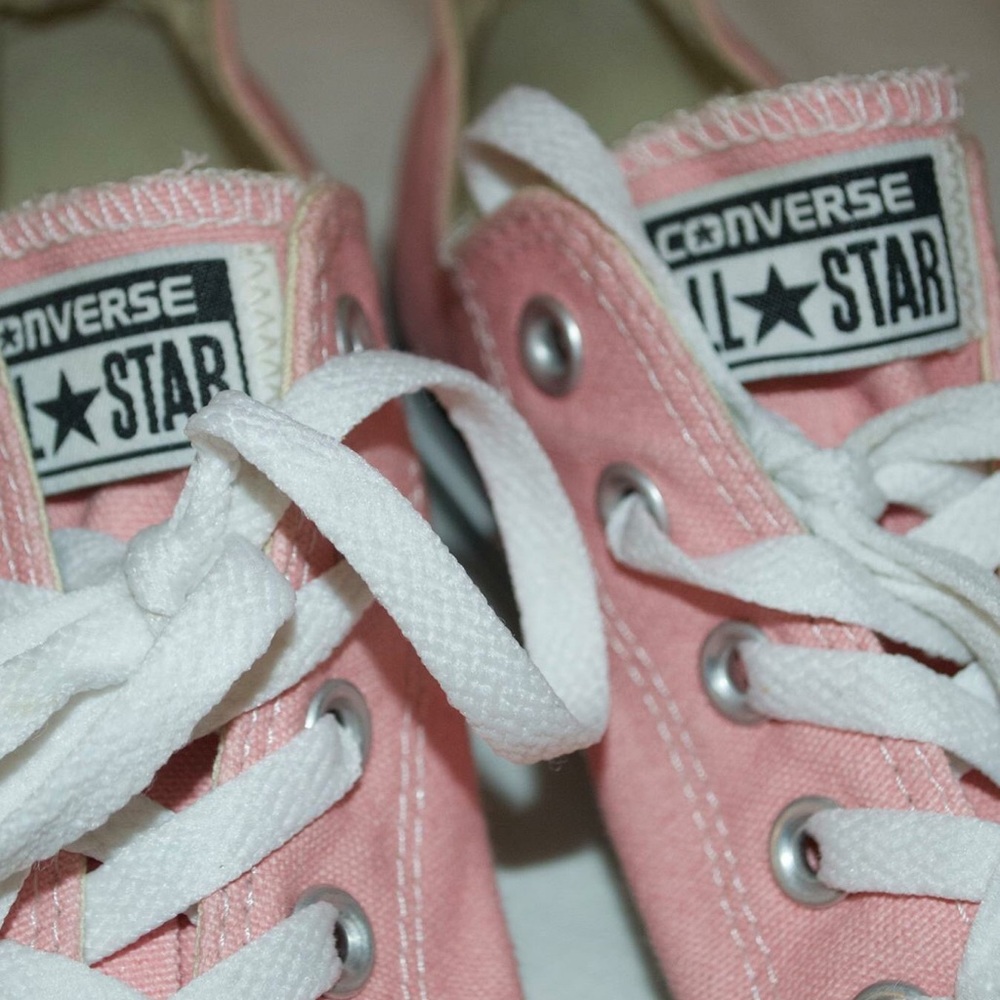 Pastel Pink Converse All Star